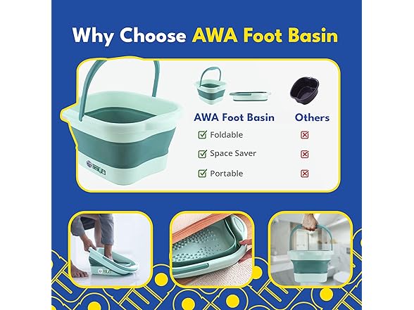 Foot Soaking Tub for Soaking Feet