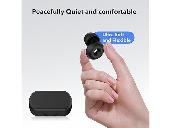 SIXTHGU 2-Pack Ear Plugs for Sleeping