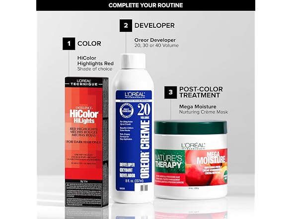 L'Oréal Technique HiColor Red