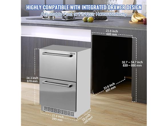 VEVOR 24 inch Undercounter