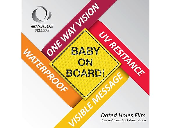 Baby on Board Stickers for car