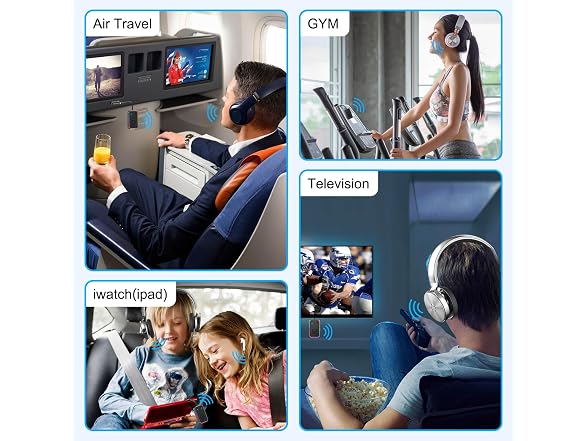 Airplane Bluetooth 5.4 Transmitter