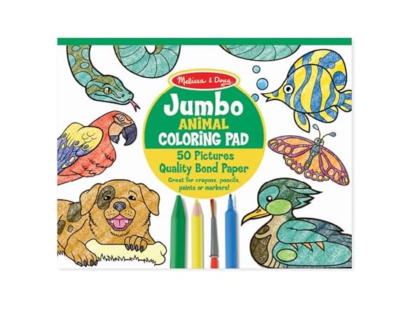 Melissa & Doug Jumbo Coloring Pad