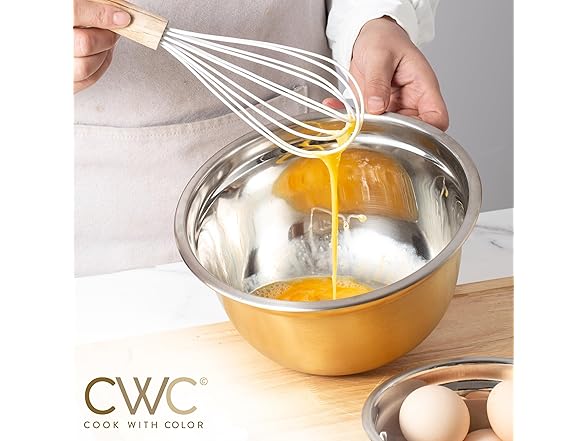 COOK WITH COLOR 18Pc Mixing Bowl Set