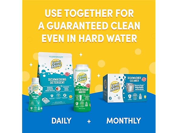 Lemi Shine Dish Detergent Booster 24 oz