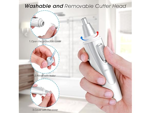 ZORAMI Ear and Nose Hair Trimmer
