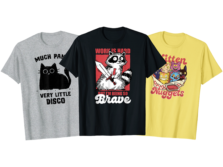 3 T-Shirts for $18 at Checkout!