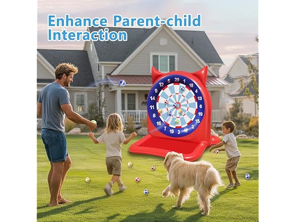 47" Inflatable Dart Board Pool Toy