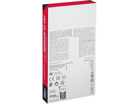 Kingston FURY Renegade G5 2048GB NVMe SSD