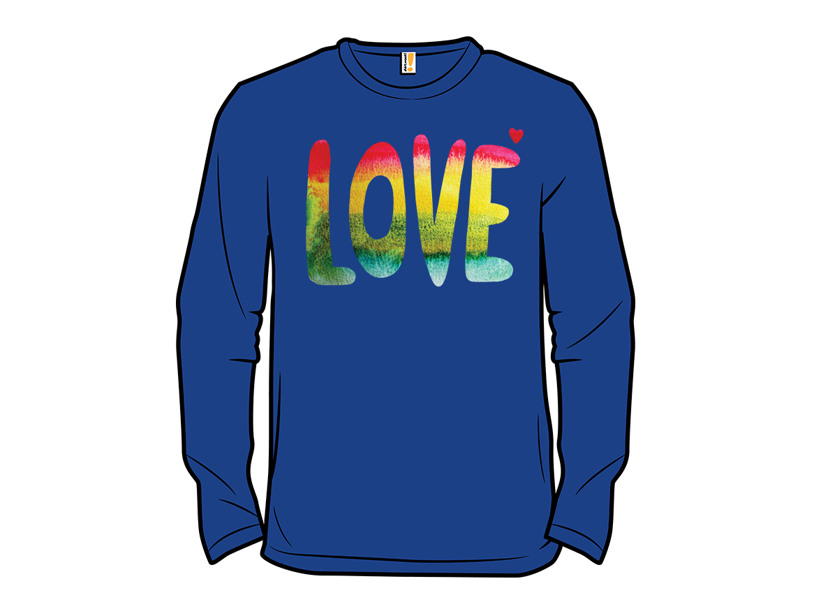 Watercolor Rainbow Love - Gallery 11
