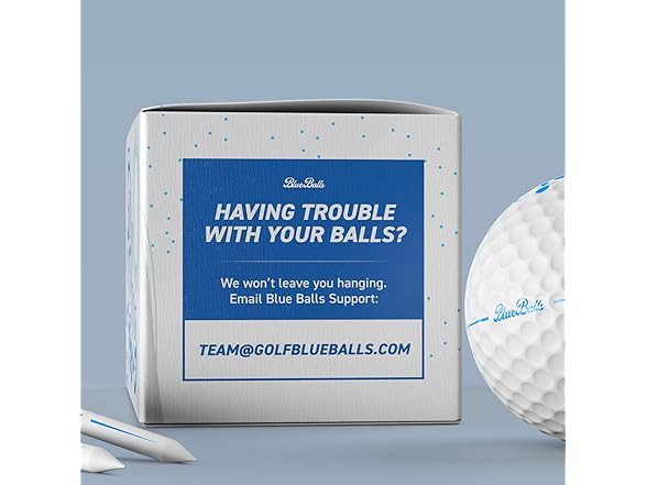 Blue Balls Premium LED Light Up Golf Balls