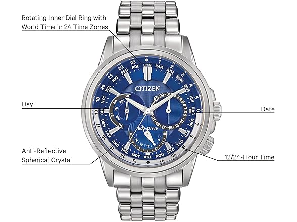 Citizen Eco Drive Multi Quartz Men's Watch
