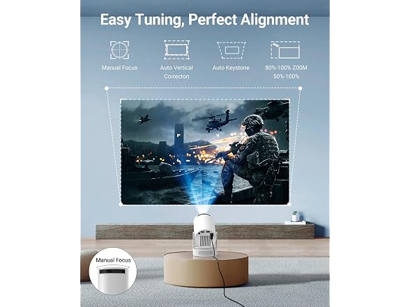 DreamFair Mini Projector