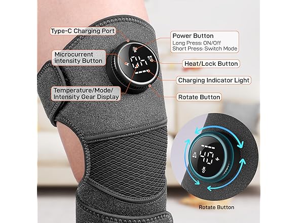 GOBOK Knee Massager