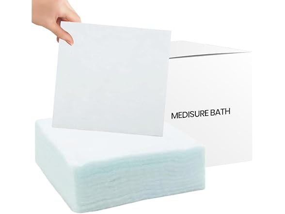 Medisure Bath Wipes 25ct (40pk)