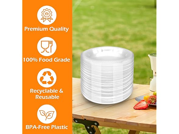 GGYKJSK Disposable Dessert Plates