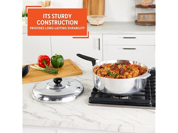 IMUSA 6.2 Qt Cast Aluminum Cajun Dutch Oven