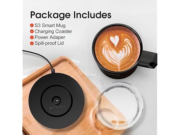 12oz Self Heating Coffee Mug