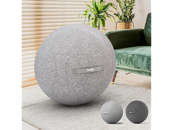 Yes4All 400lbs Capacity Self-Standing Sitting Ball Chair