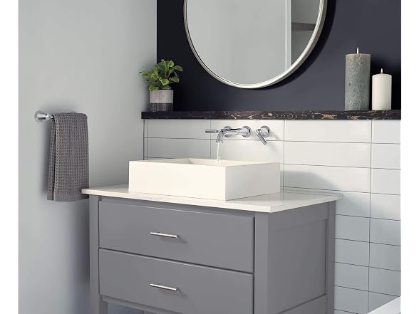 Delta 74808-PN - Towel Bar Bathroom Hardware