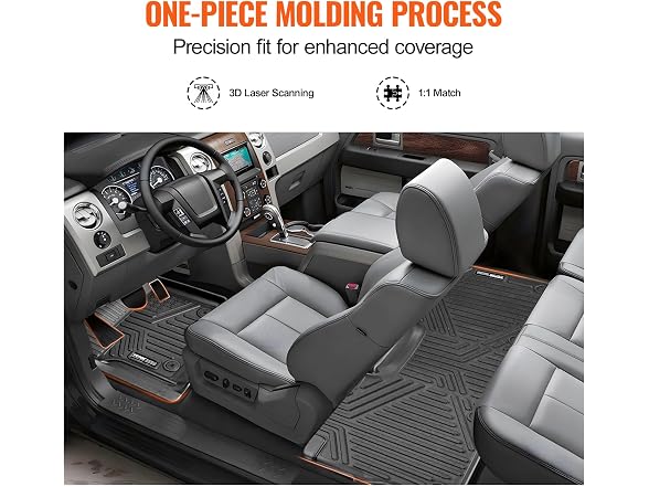 Automotive Floor Mats, Fits for Ford F250 F350