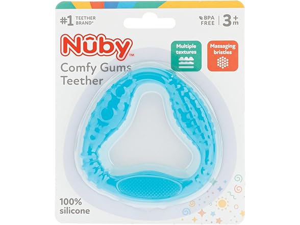 Nuby Comfy Gums Teething Toy - Blue