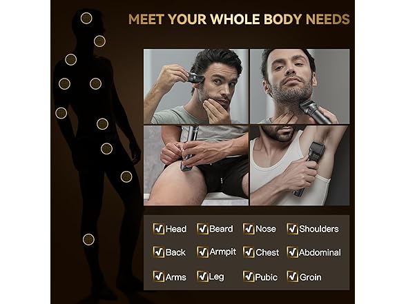 Beard Trimmer for Men