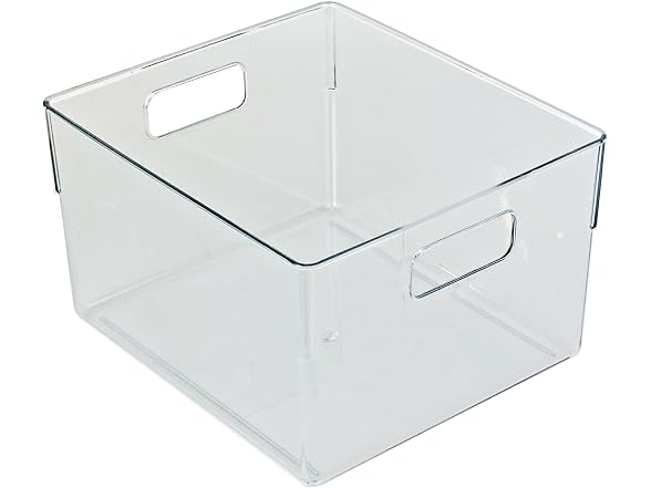 Azar Displays 556742-4PK Storage Tote Bins 