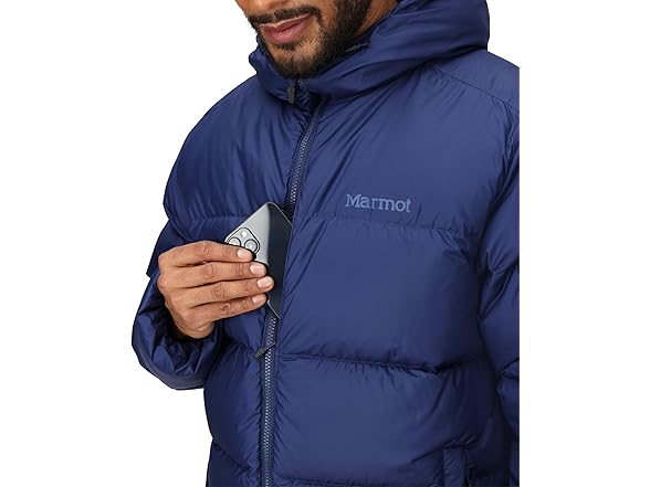 Marmot Mens Guides Down Hoody Puffer Jacket