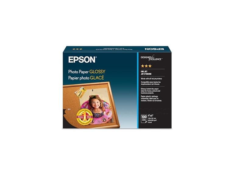 Epson Photo Paper Glossy - Borderless -