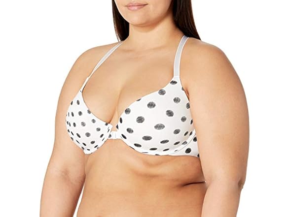 Undies.com Womens Front Closure Cotton T-Shirt Bra (34C)