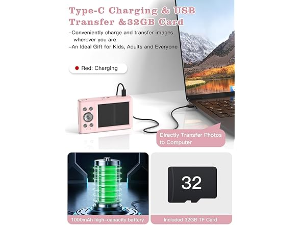 SECHKISS 1080P Digital Camera