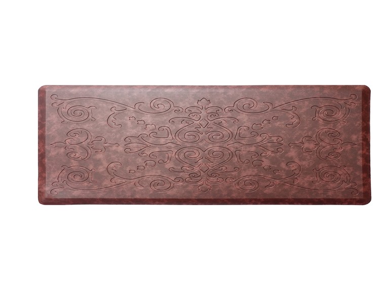 J&V TEXTILES EMB04 17*60 17 in. X 60 in. MEDALLION EMBO