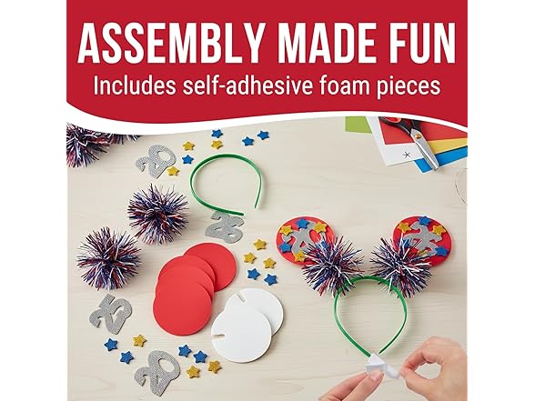 Fun Express Dated Wearable Head Boppers Craft Kit