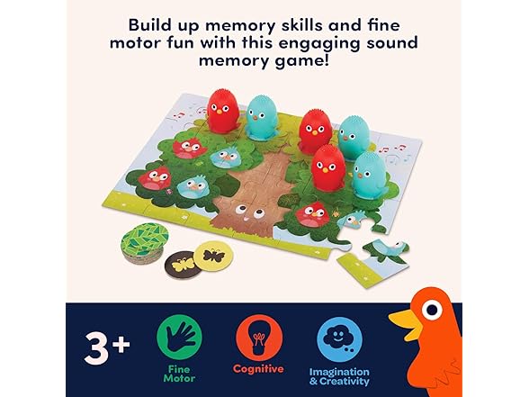 Battat Education – Montessori Memory Game