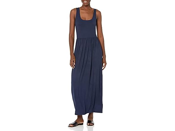 Amazon Essentials Women's Tank Waisted Maxi Dress