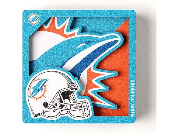 Miami Dolphins Logo Magnets