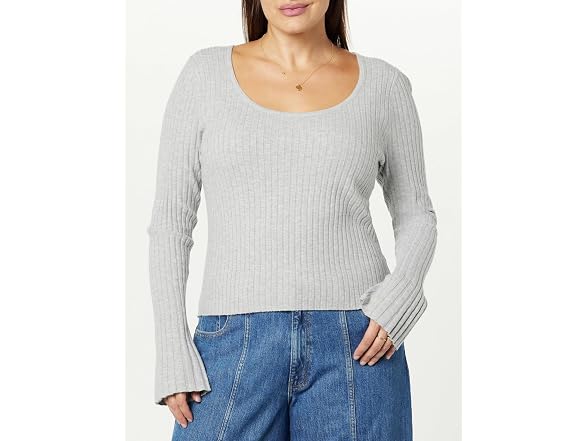 The Drop Beatrice Bell Sleeve Scoop Neck