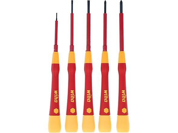 Wiha 32085 Insulated PicoFinish Precision Set 5 Pc