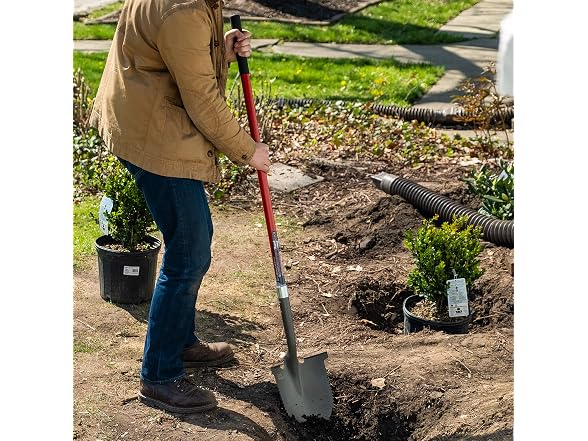 Root Slayer XL Round Point Digging Shovel