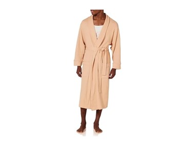 $17.99, Was $25.90, 30% Off! AE Mens Lightweight Waffle Robe dealfomo