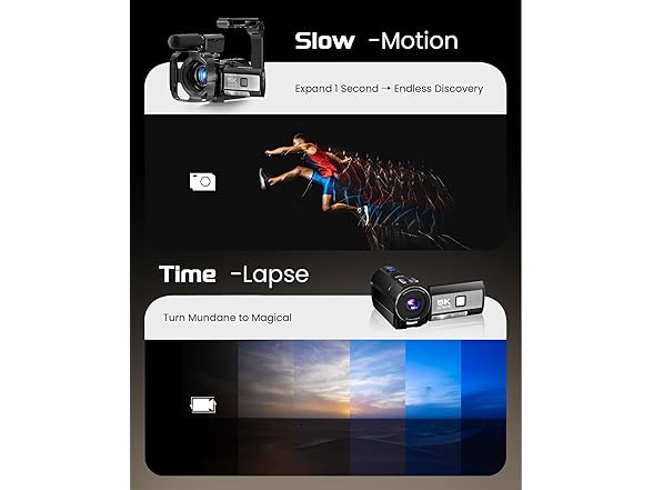 BREGOO 5K Video Camera Camcorder