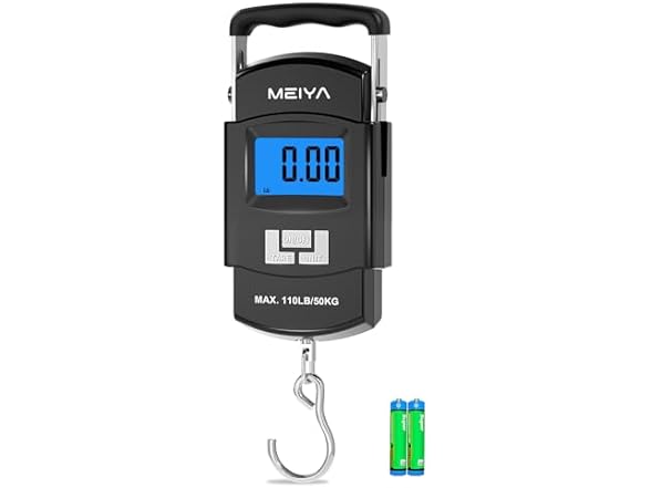 MEIYA 110lb/50kg Digital Fishing Scale