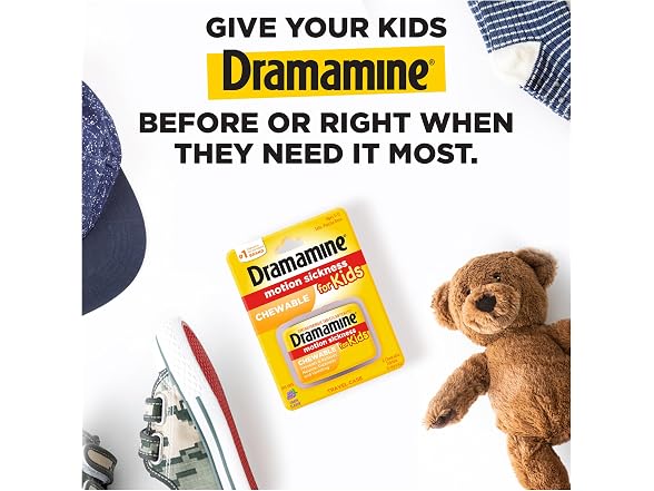 Dramamine | Kids Chewable 8 Count