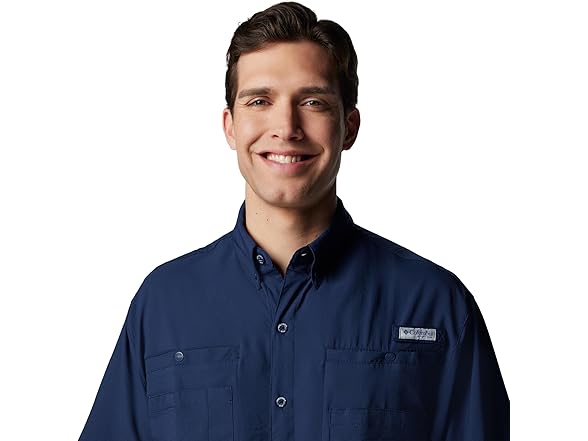 Columbia Mens PFG Tamiami II Shirt (L)