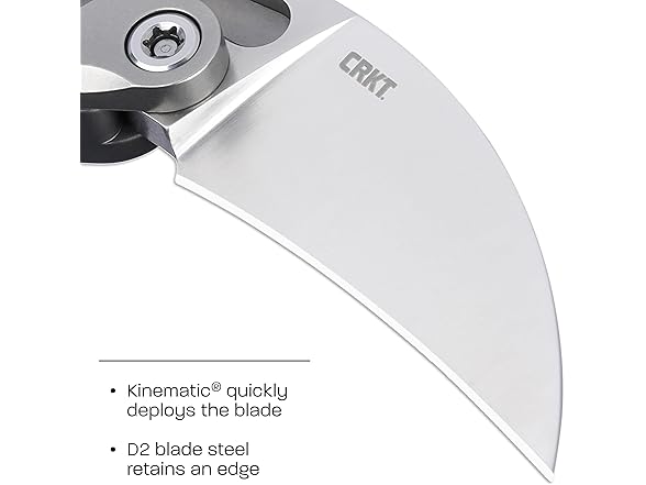 CRKT Provoke Knife Kinematic Karambit Grey