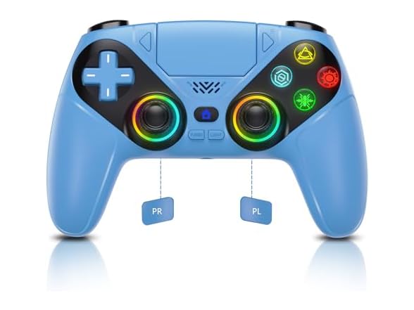 Dinosoo RGB Controller for PS5 and PC