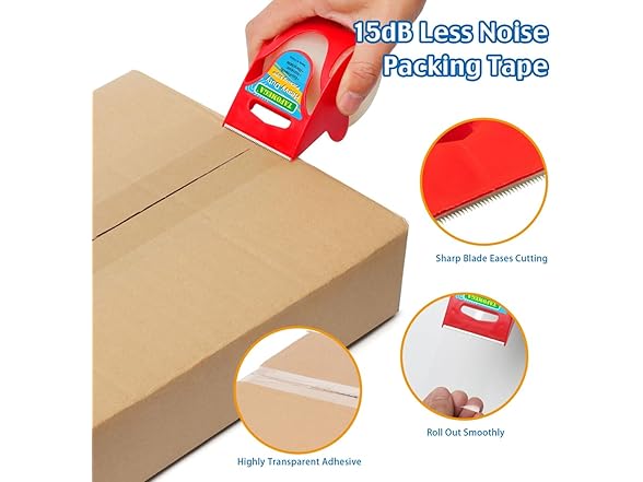 Tafomega Clear Packing Tape