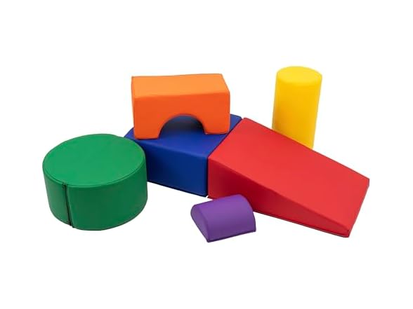 FDP SoftScape Playtime and Climb, 6-Piece - Assorted