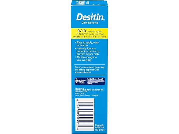Desitin Daily Defense Diaper Rash Cream 4oz